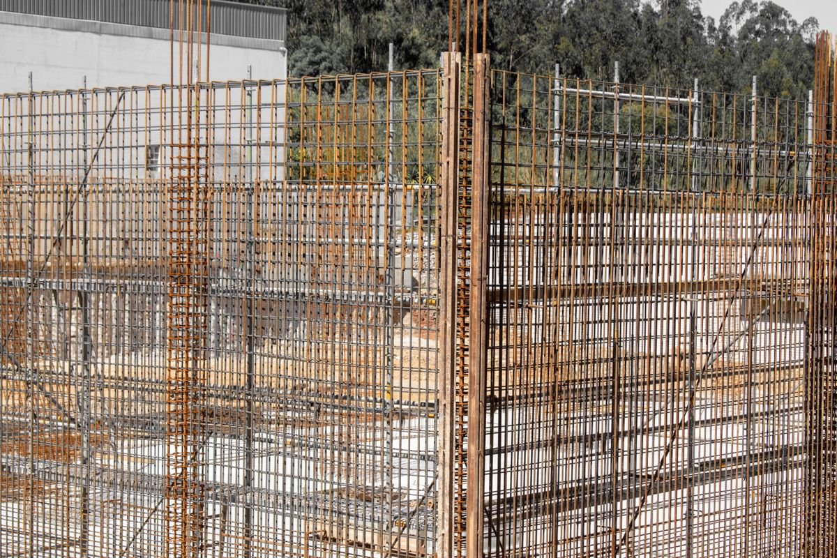 Steel reinforcement for RCC walls and columns