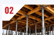 Timber beam and slab formwork braced with props
